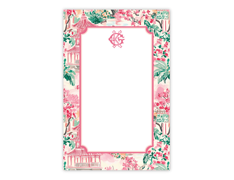 Pagoda & Palms Notepad