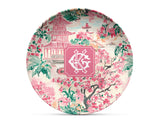 Pagoda & Palms Shatterproof Plate