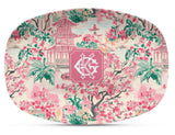 Pagoda & Palms Shatterproof Platter