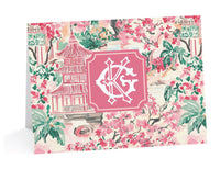 Pagoda & Palms Fold-Over Stationery