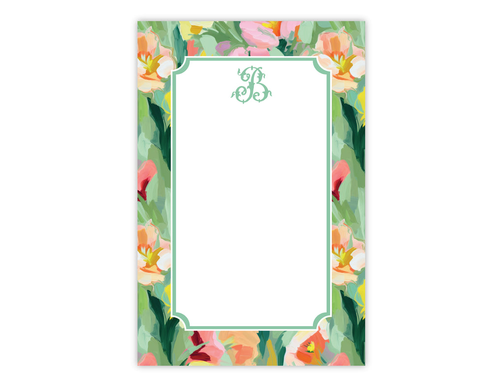 Painted Pansy Notepad