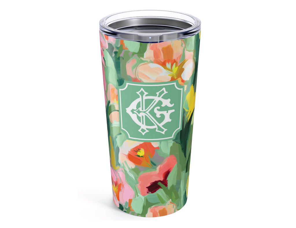 Painted Pansy 20oz Tumbler