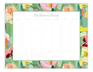 Painted Pansy Weekly Planner