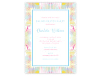 Pastel Watercolor Invitation