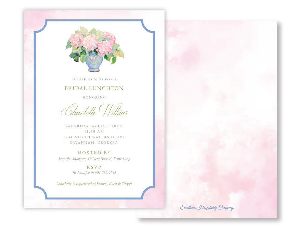 Pastel Floral Invitation