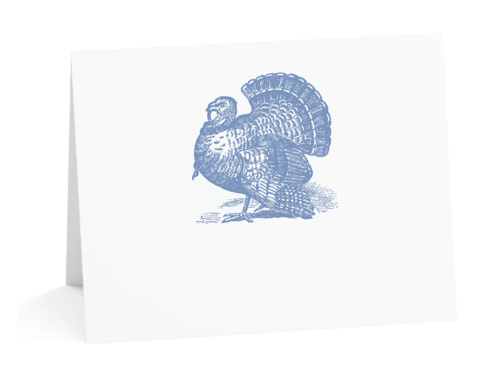 Toile Turkey Place Cards
