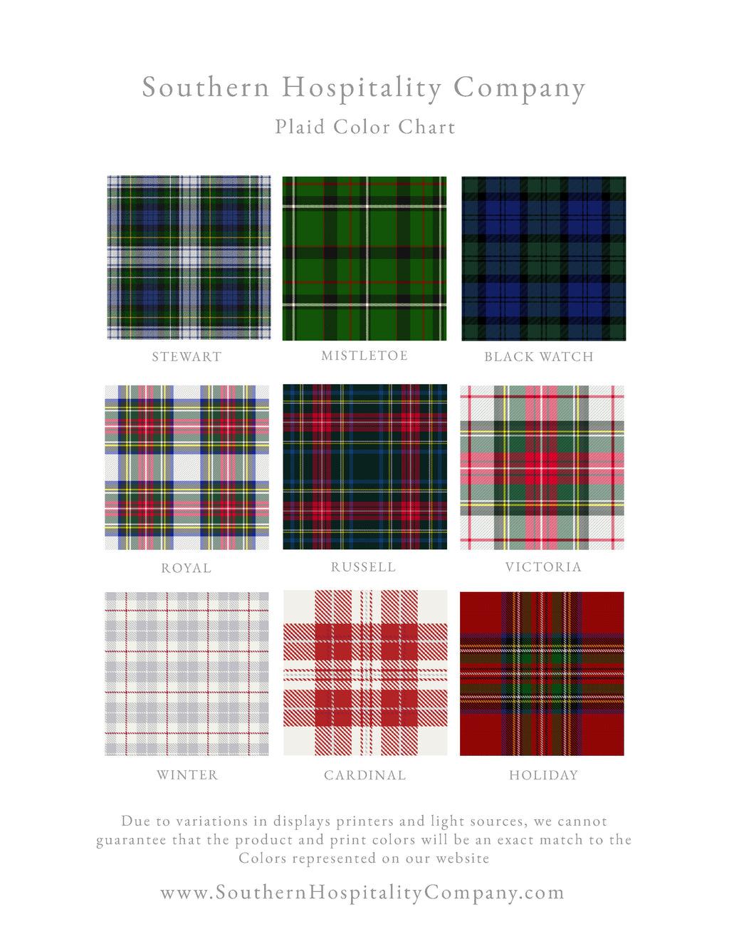 Tartan Plaid Notepad