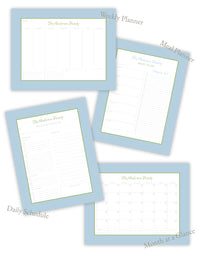 Carnation & Lime Weekly Planner