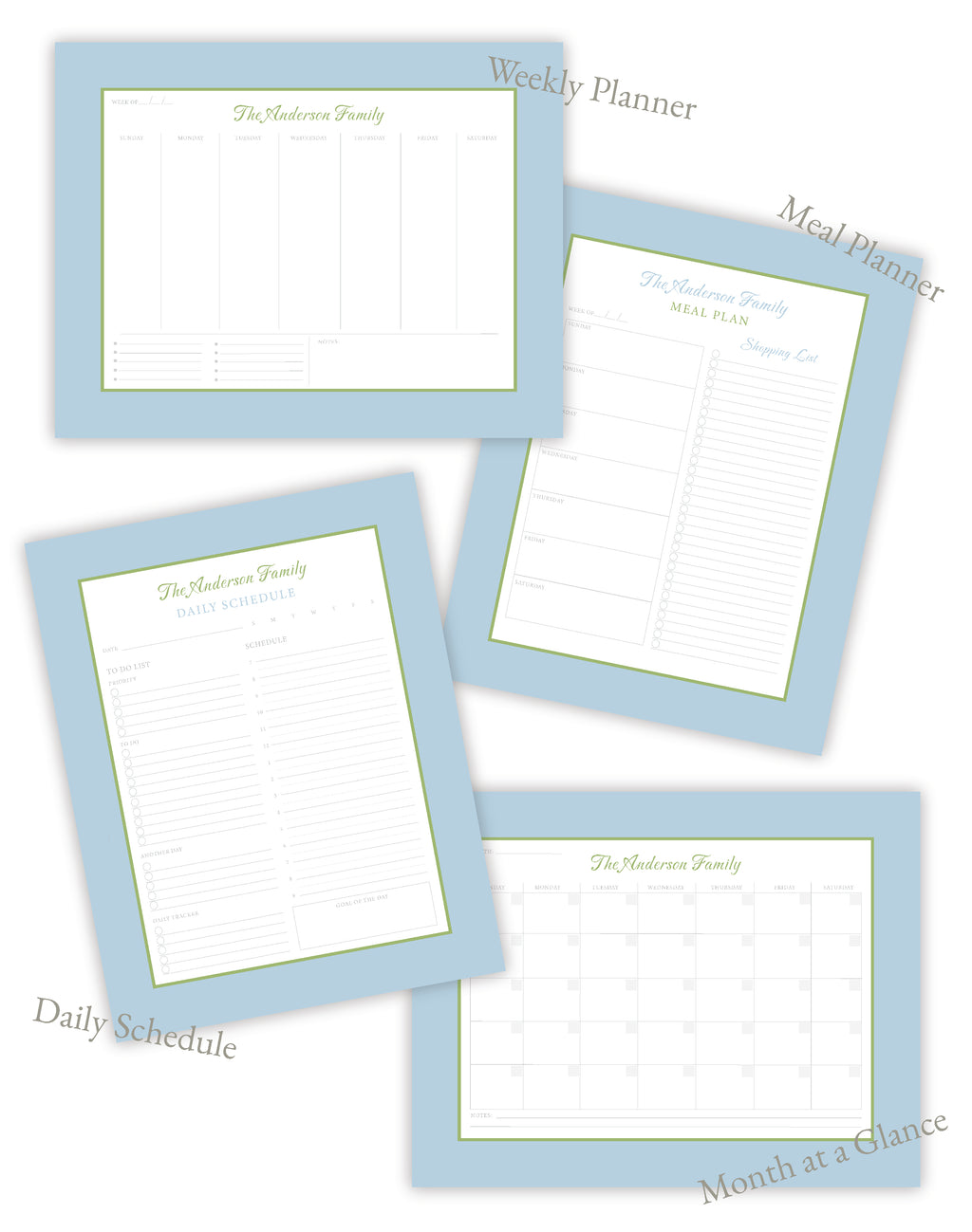 Lattice Grace Weekly Planner