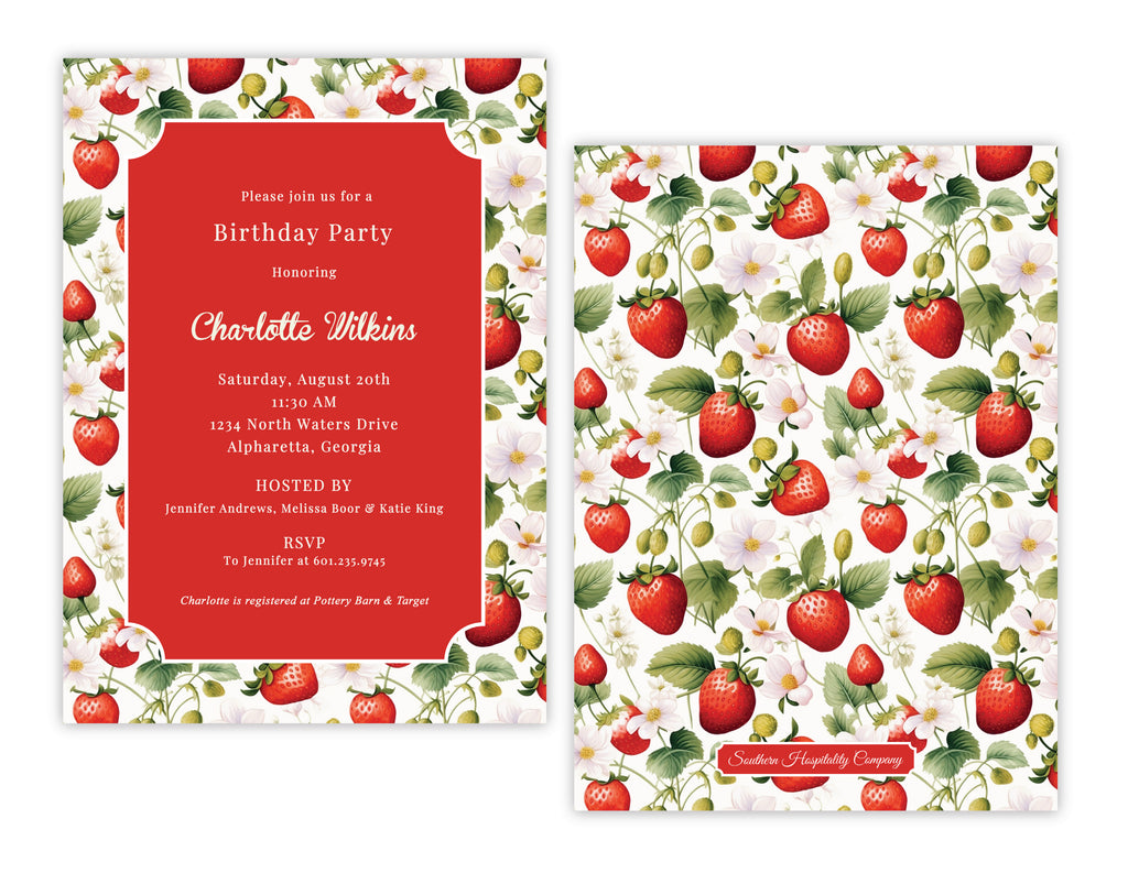 Porch Picked Invitation