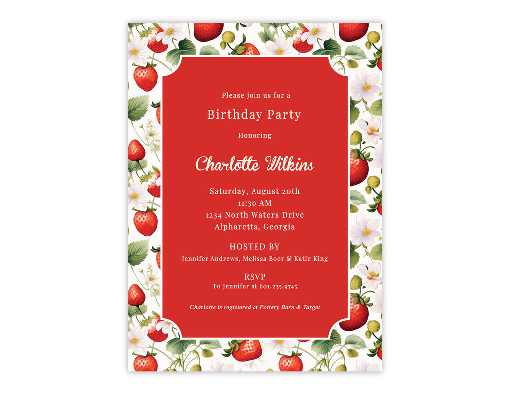 Porch Picked Invitation