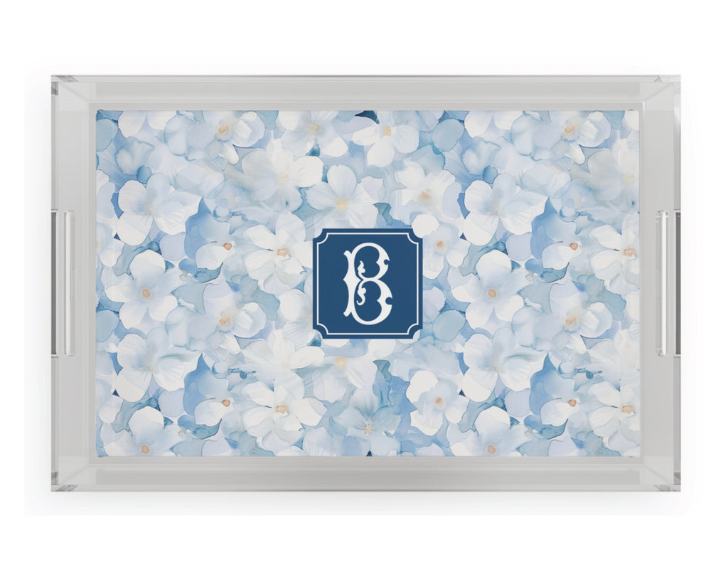 Portside Petals Acrylic Tray
