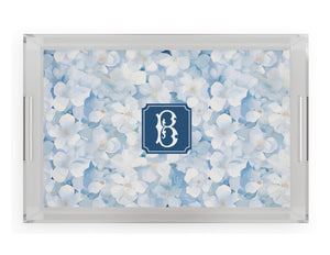 Portside Petals Acrylic Tray
