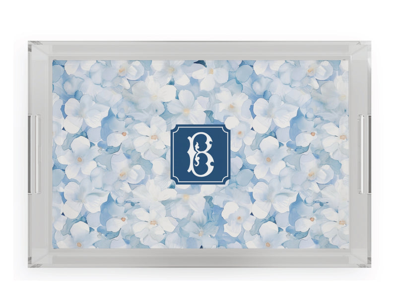 Portside Petals Acrylic Tray