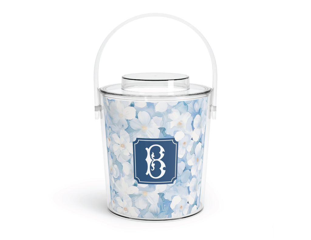 Portside Petals Acrylic Ice Bucket