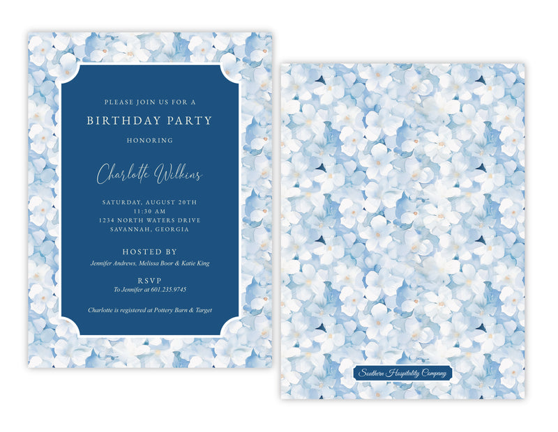 Portside Petals Invitation