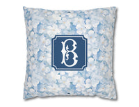 Portside Petals Personalized Pillow