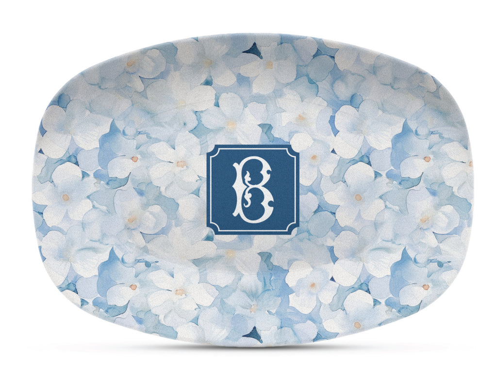 Portside Petals Shatterproof Platter