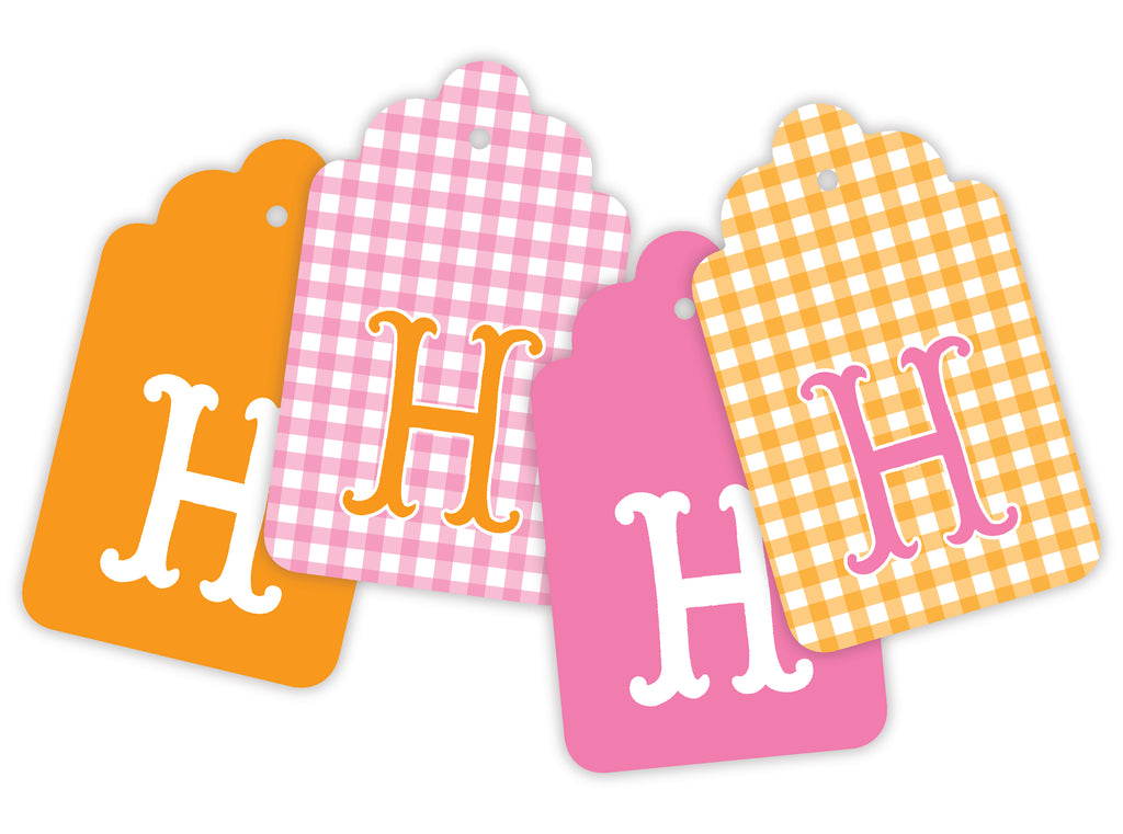 Preppy Pumpkin Patch Coordinating Gift Tags, Set of 20