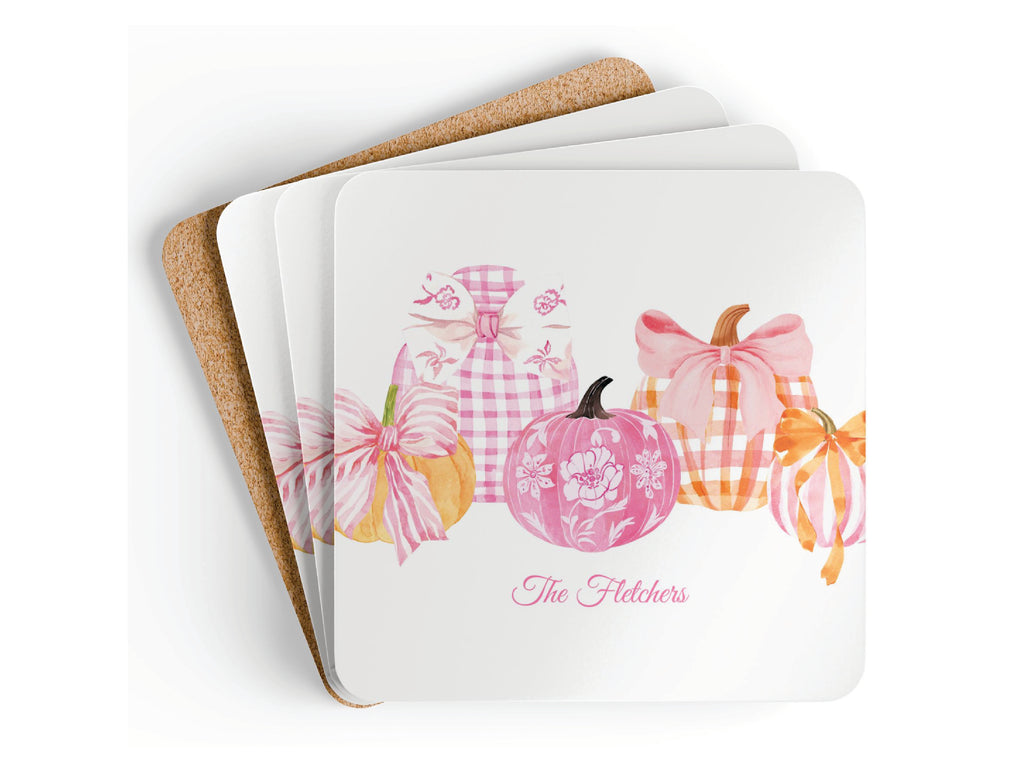 Preppy Pumpkin Patch Coasters