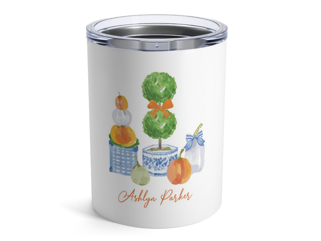 Pumpkin Topiary 10oz Tumbler