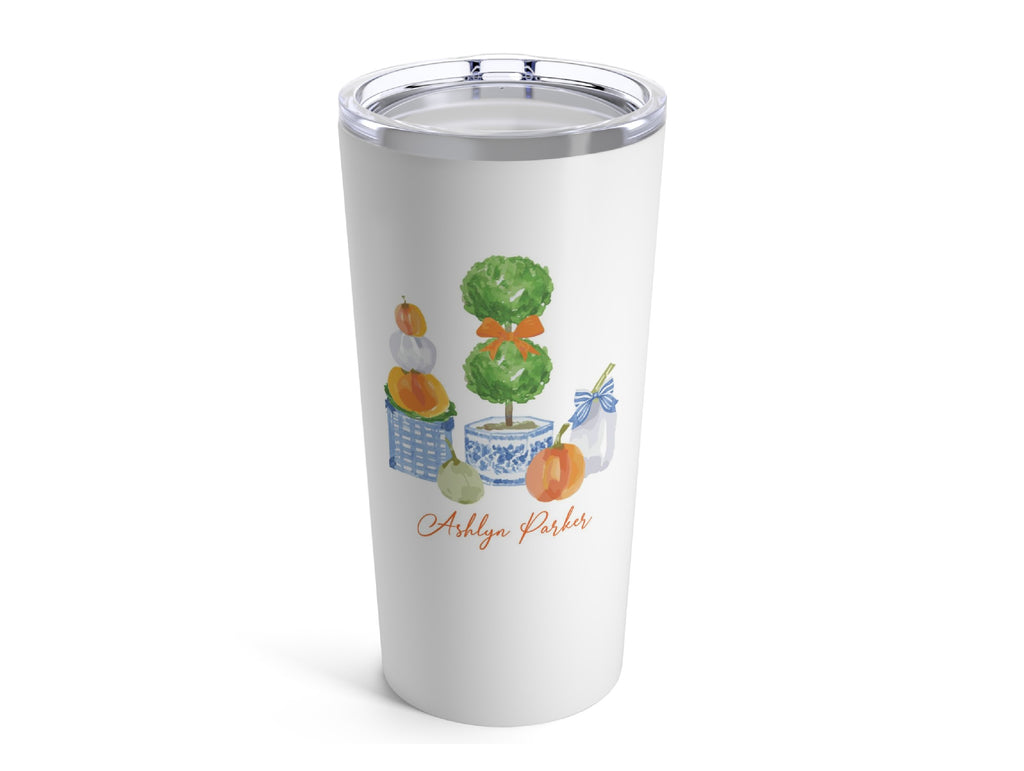 Pumpkin Topiary 20oz Tumbler