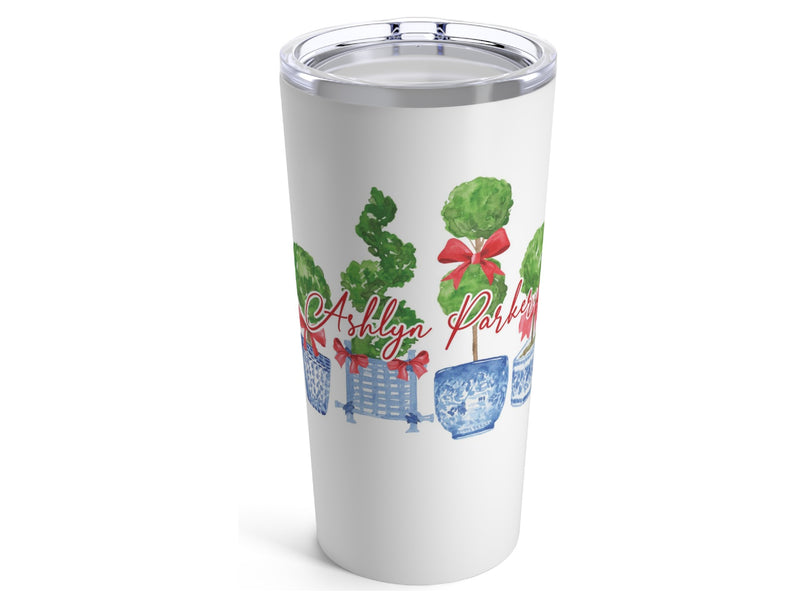 Red Topiary 20oz Tumbler