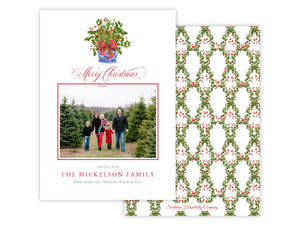 Red Winterberry Holiday Card