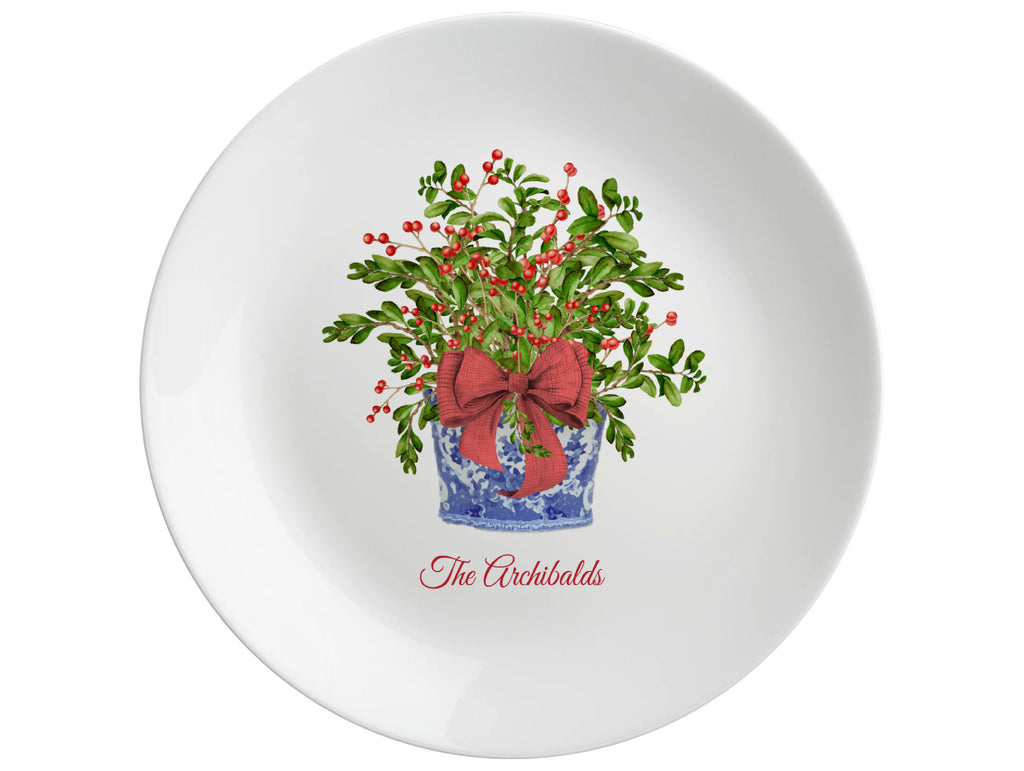 Red Winterberry Shatterproof Plate