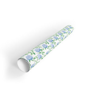 Garden Hydrangea Gift Wrap Roll