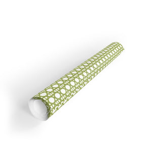 Cane Blue or Green Gift Wrap Roll