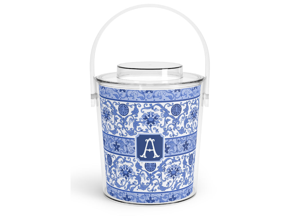 Royal Chinoiserie Acrylic Ice Bucket