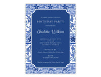 Royal Chinoiserie Invitation