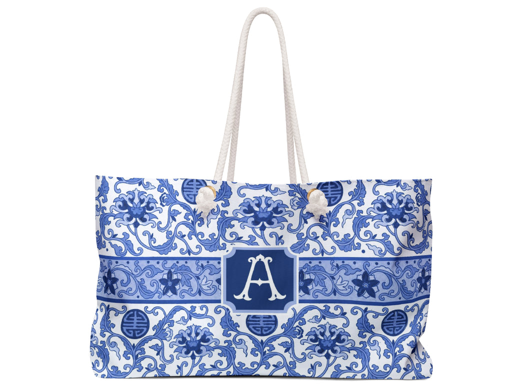 Royal Chinoiserie Weekender Tote