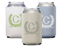 Savannah Wreath Koozie Drink Can Huggers