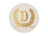 Savannah Wreath Foil Stamped Coasters