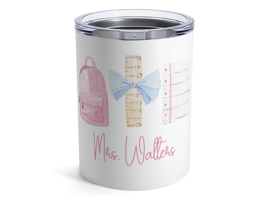 School Supplies 10oz Tumbler