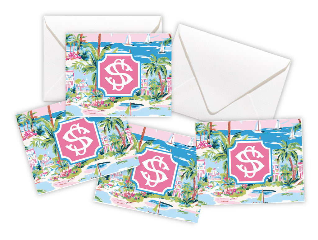 Seaside Social Enclosure Cards