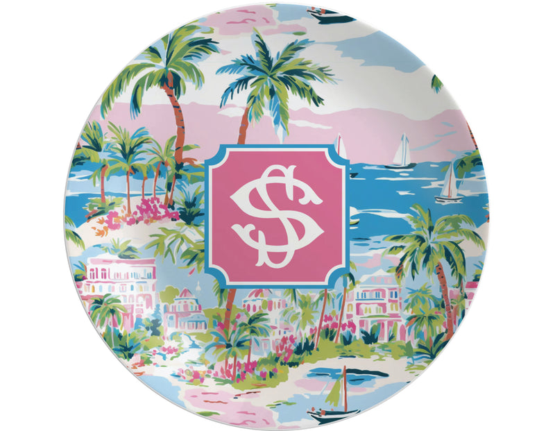 Seaside Social Shatterproof Plate