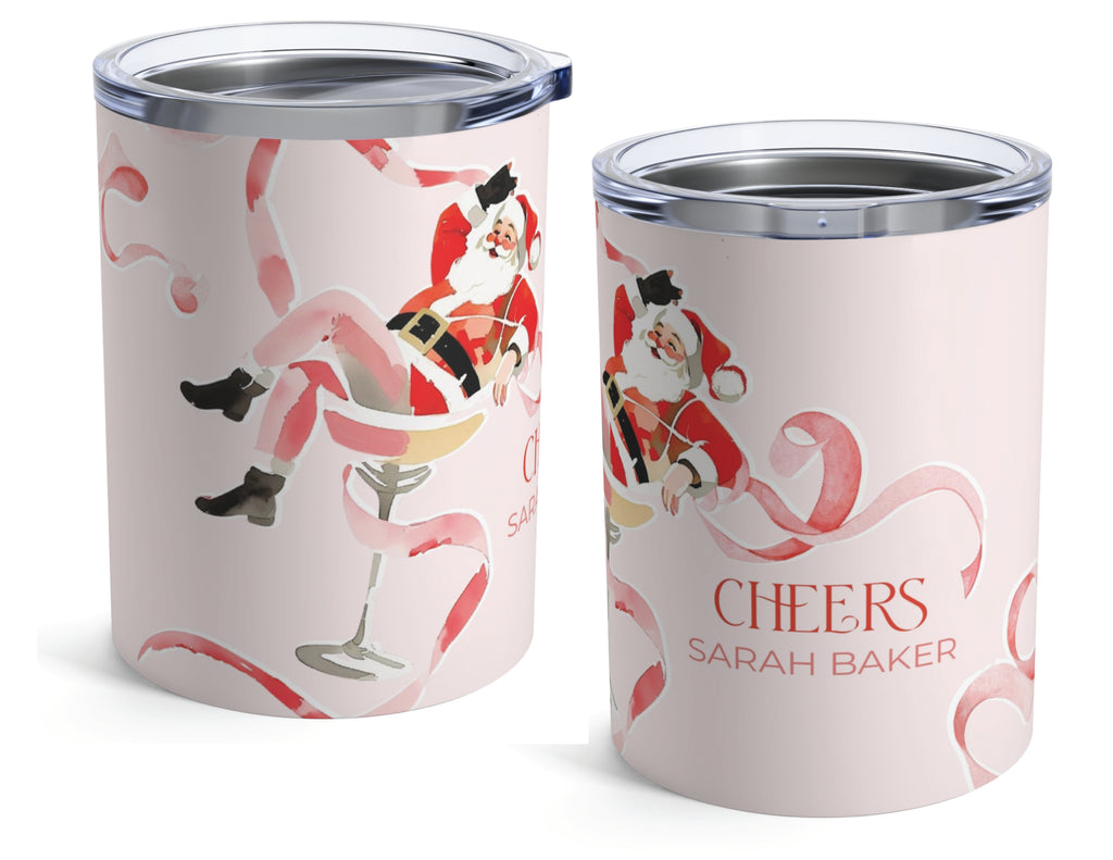 Sippin' Santa 10oz Tumbler