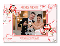 Sippin' Santa Holiday Card