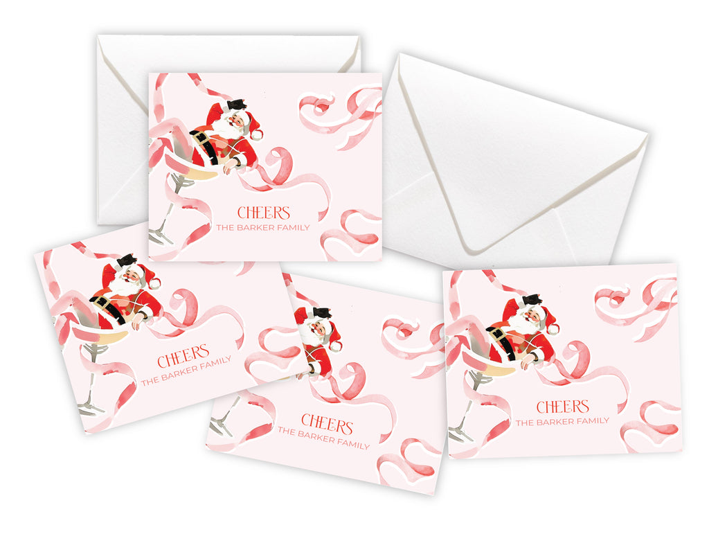 Sippin' Santa Enclosure Cards