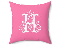 Carnation Personalized Pillow