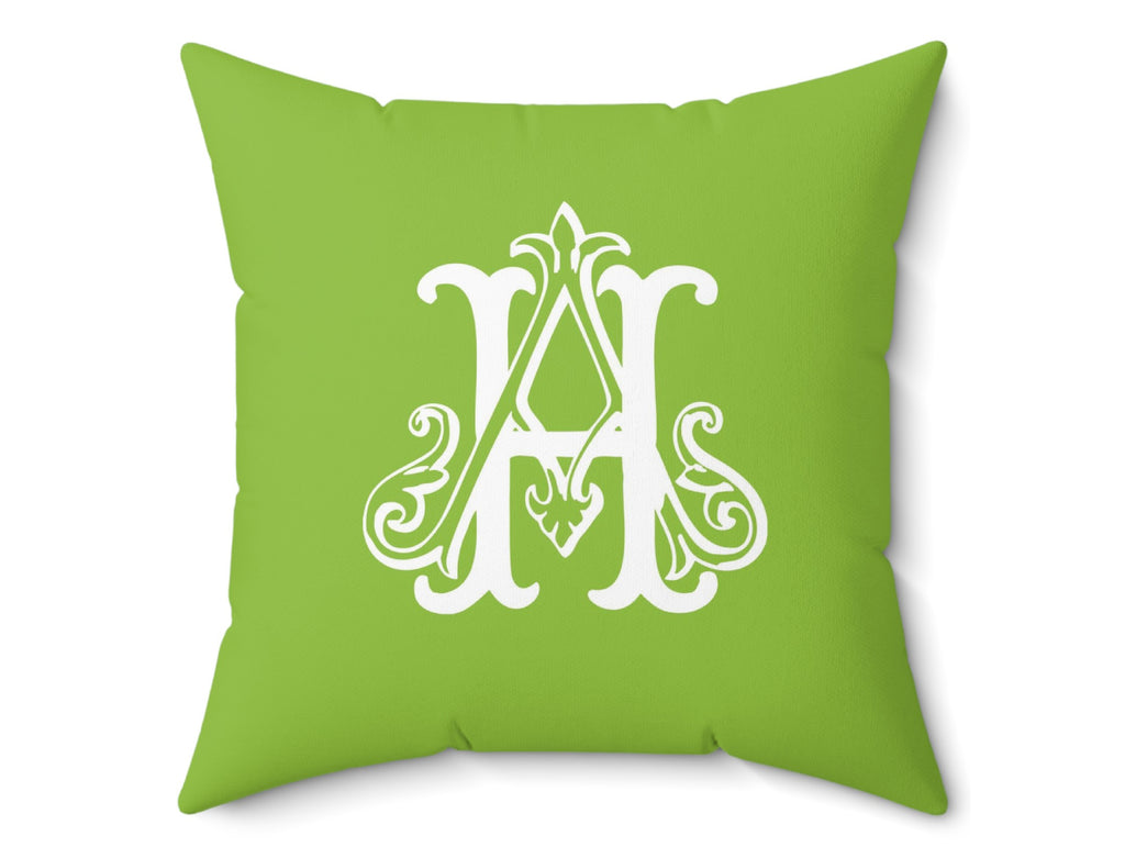 Lime Personalized Pillow