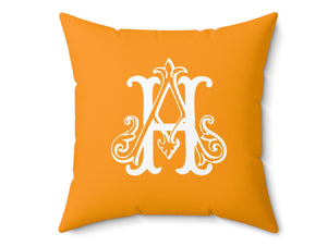 Tangerine Personalized Pillow