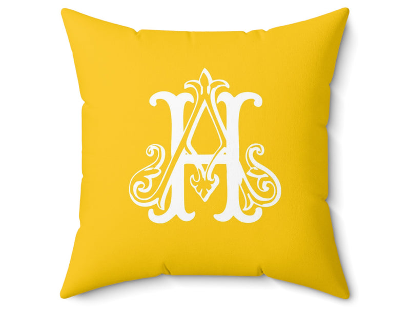 Yellow Personalized Pillow