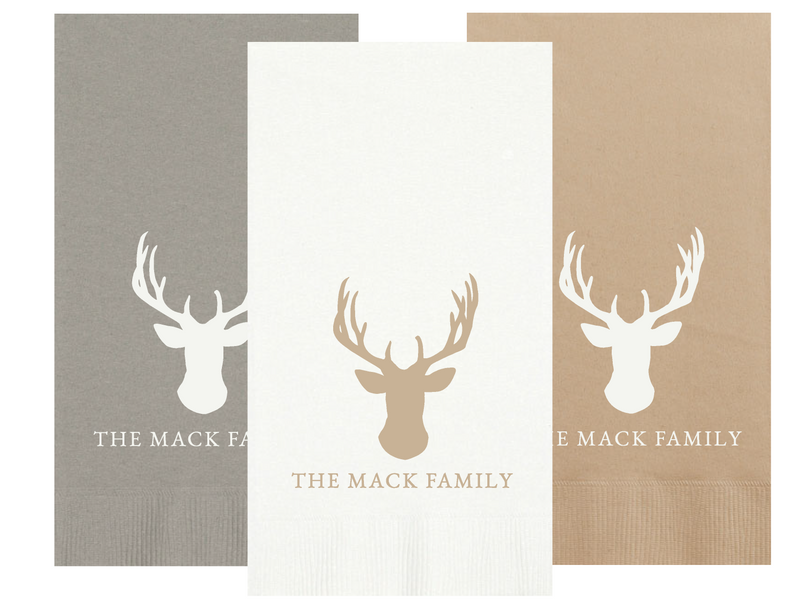Stag Guest Towels