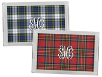 Tartan Plaid Acrylic Tray