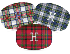 Tartan Plaid Shatterproof Platter