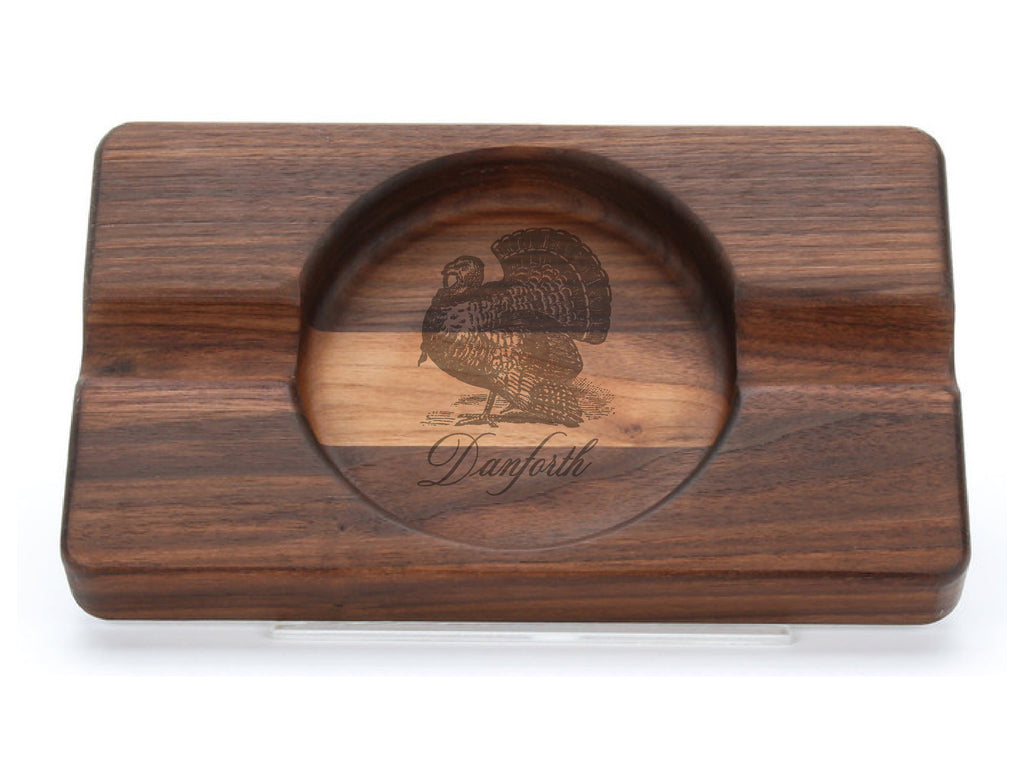 Toile Turkey Double Cigar Ash Tray